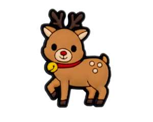 Cute Holiday Reindeer CharacterCute Holiday Reindeer Character