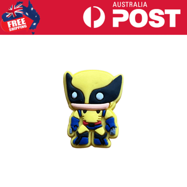 Fun Deadpool x Wolverine superhero plush figure, soft toy, collectible, Marvel comic, gift idea.