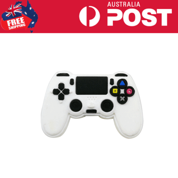 Playstation Game Console Pin Charms White For Crocs Shoe Charms