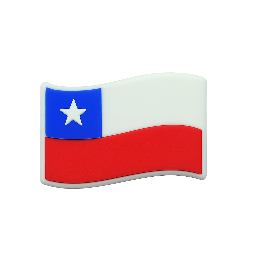 Colorful Texas flag pin, ideal for patriotic accessories and souvenirs.