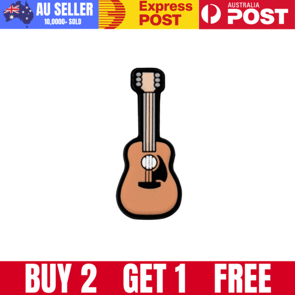 Musical Guitar Trumpet Piano Instruments Shoe For Jibbitz-Crocs Charms - Image 4