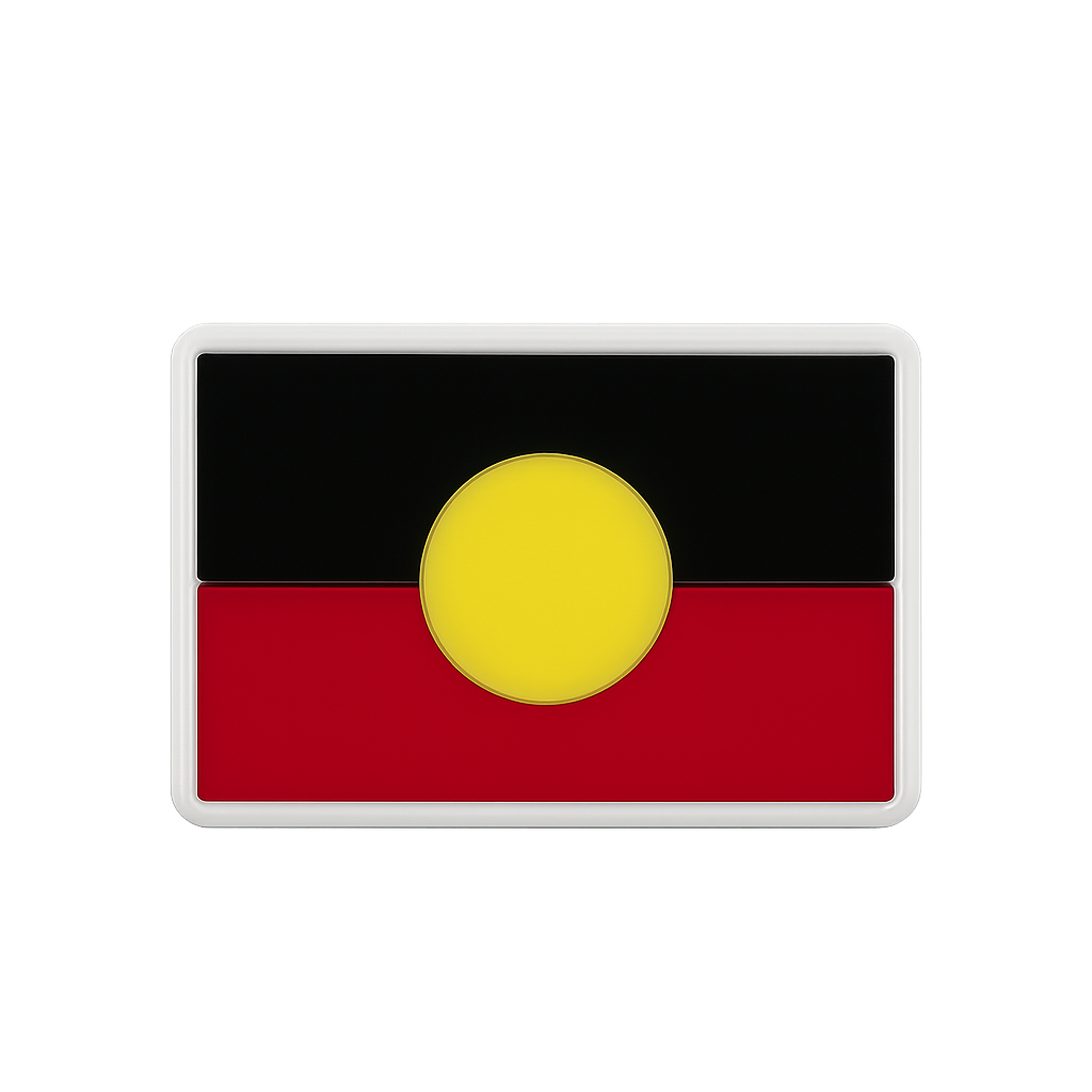 Colorful Australian flag enamel pin badge, gold plate, souvenir, handmade, gift, men, women, accessories, trendy, craft supplies, collectibles.