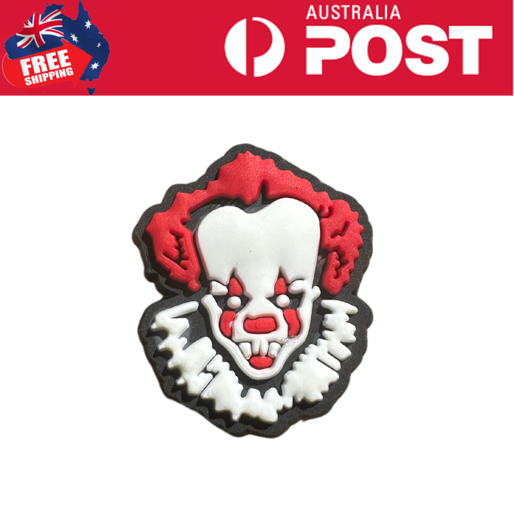 Evil clown face silicone mold for spooky Halloween decorations and crafts.