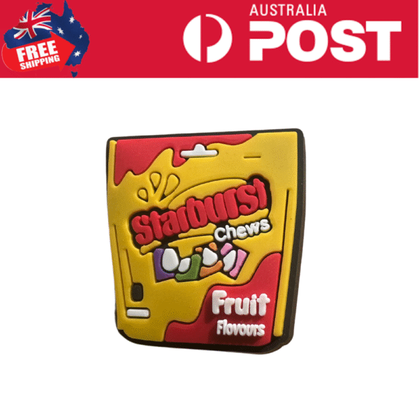 Starburst Chews Australian Snack Bottle Fun Shoe Charms Jibbitz
