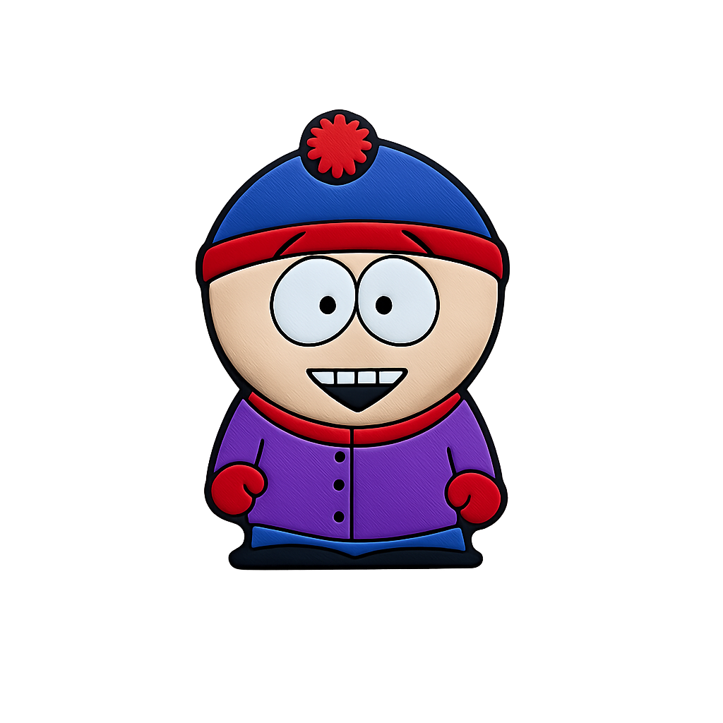 Colorful South Park character figurine, cartoon style, collectible toy, ideal gift, Mr. Hankey.