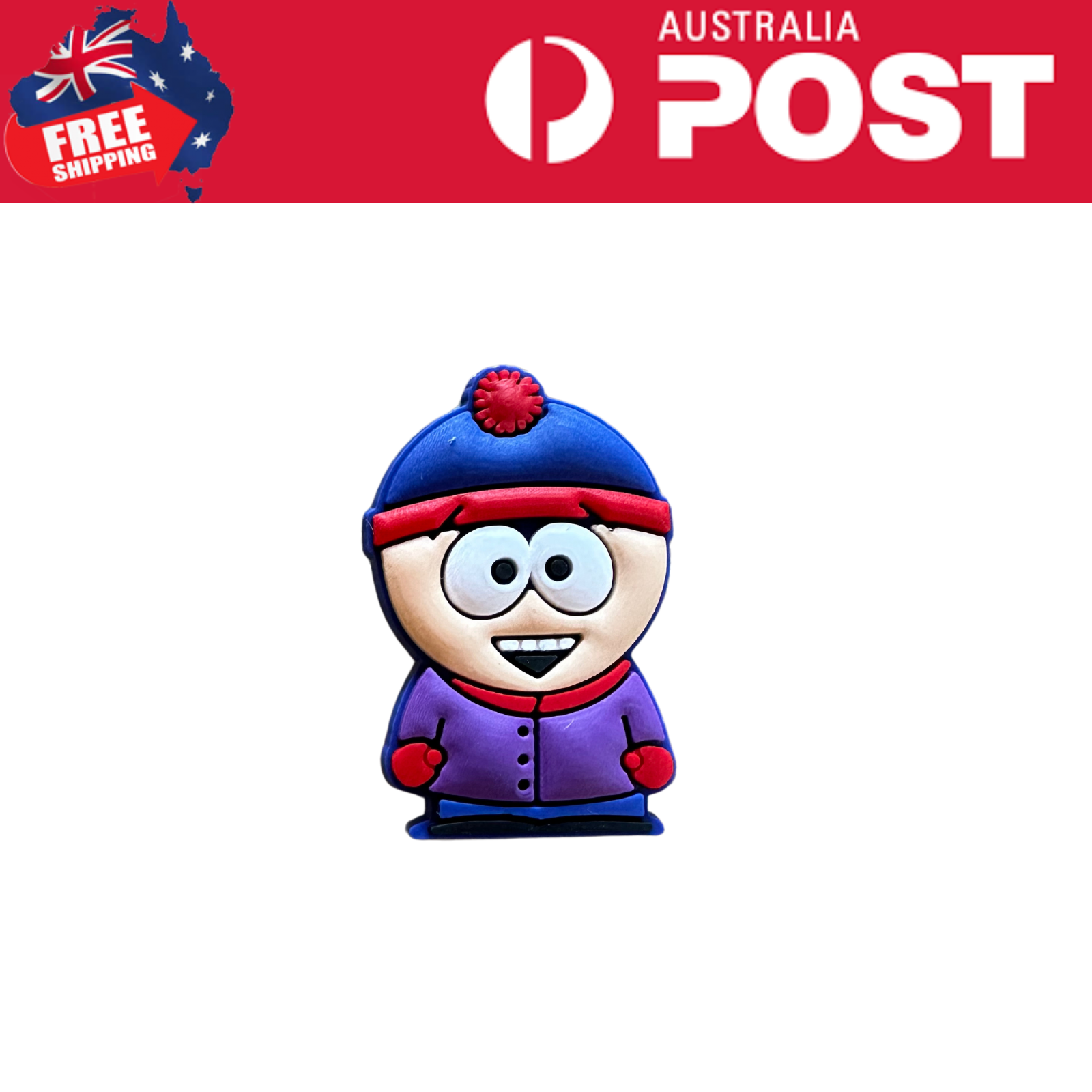 Colorful South Park character figurine, cartoon style, collectible toy, ideal gift, Mr. Hankey.