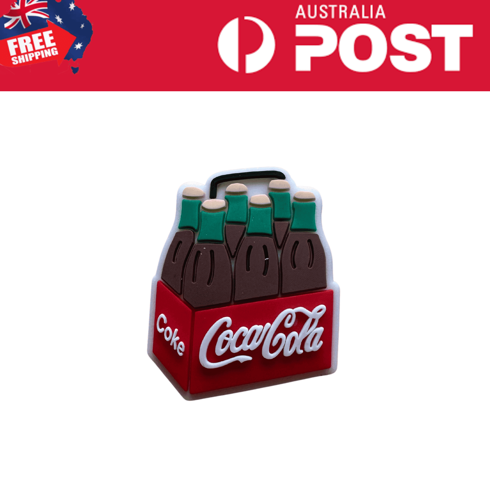 Colorful Coca-Cola soda bottle plush toy for collectors and fans.