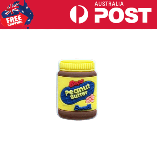 Peanut Butter Charms Pins For Crocs & Jibbitz Shoe Charm