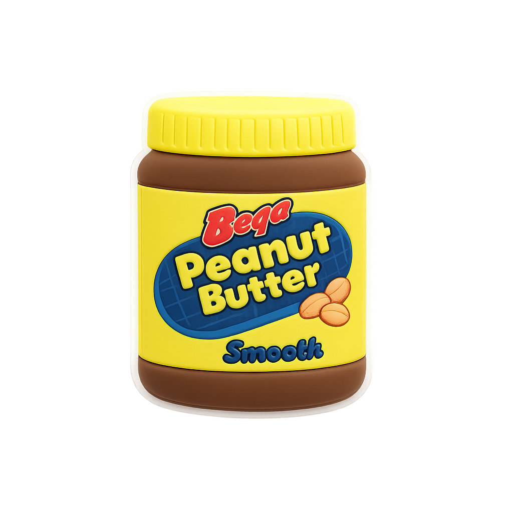 Peanut butter jar-shaped eraser, fun school stationery toy, perfect for kids and teens.