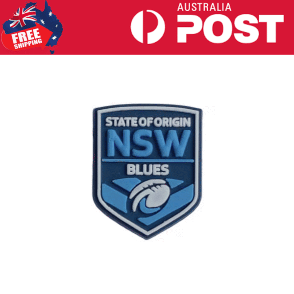 NRL NSW Blues State of Origin Rugby league For Crocs Charms Jibbitz