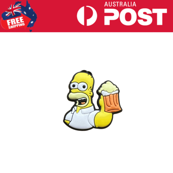 Collection of Simpson Cartoon Gift Idea Shoe Charms Jibbitz - Image 19