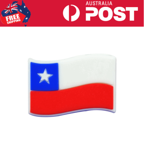 For Jibbitz-Crocs Collection Of World Country Flag Shoe Charms - Image 10
