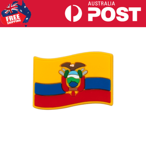For Jibbitz-Crocs Collection Of World Country Flag Shoe Charms - Image 27