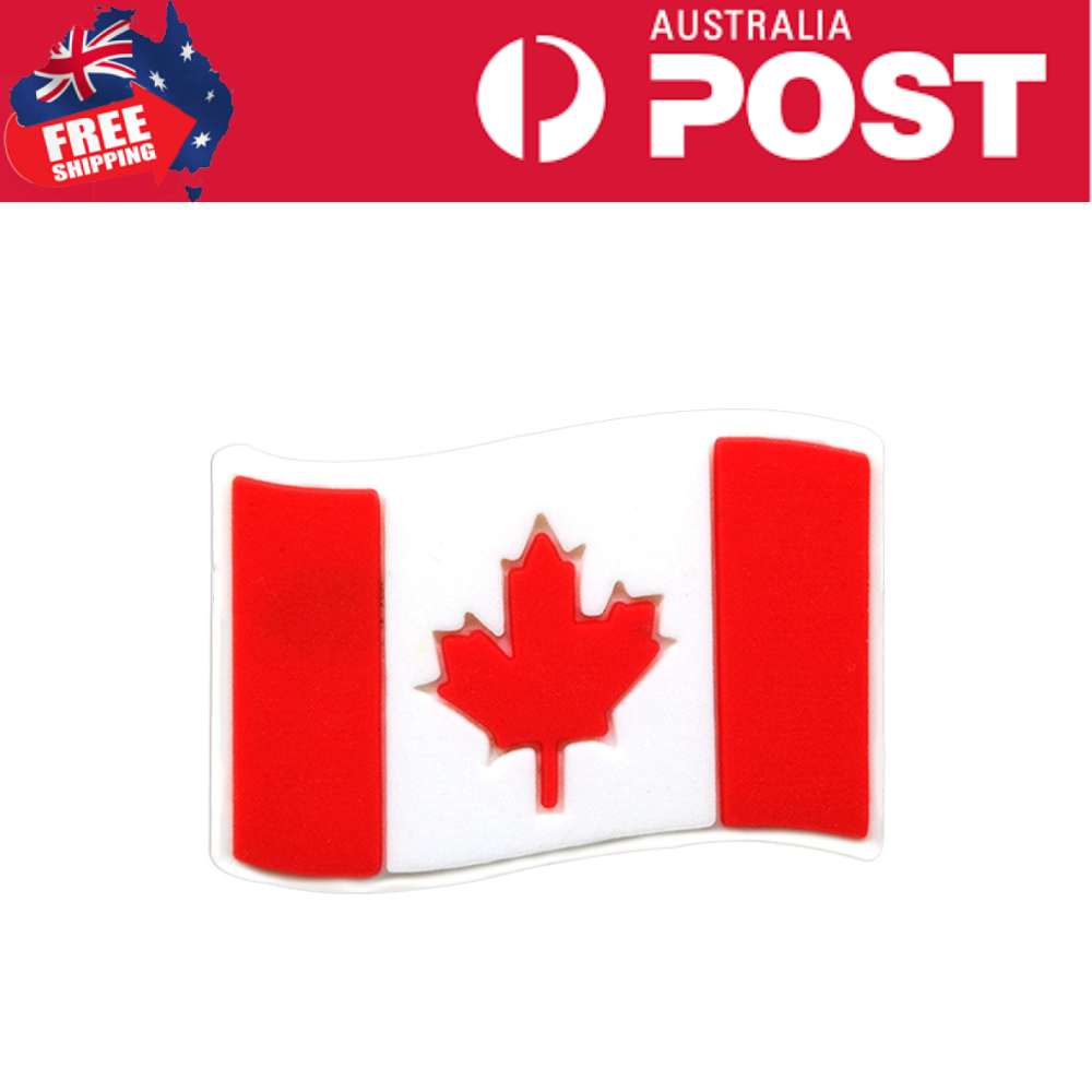 Canada flag enamel pin for patriotic accessories and collectibles.