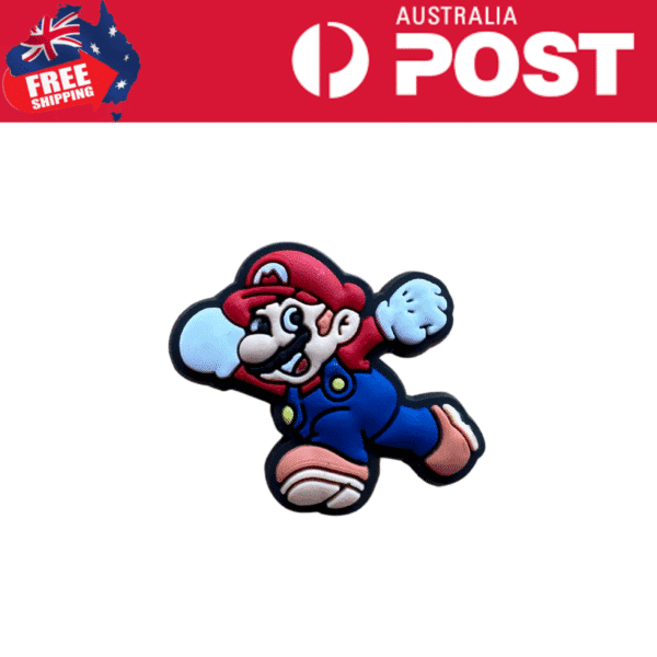 Colorful Super Mario enamel pin for fans of Nintendo gaming collectibles.