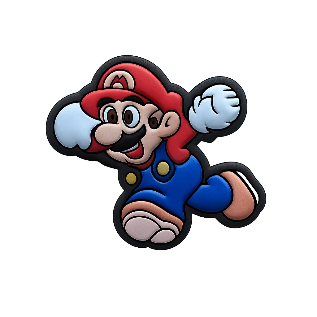 Mario Jibbitz-Charms for Crocs