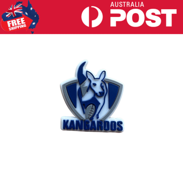 Kangaroos logo badge with Australian sports team design.