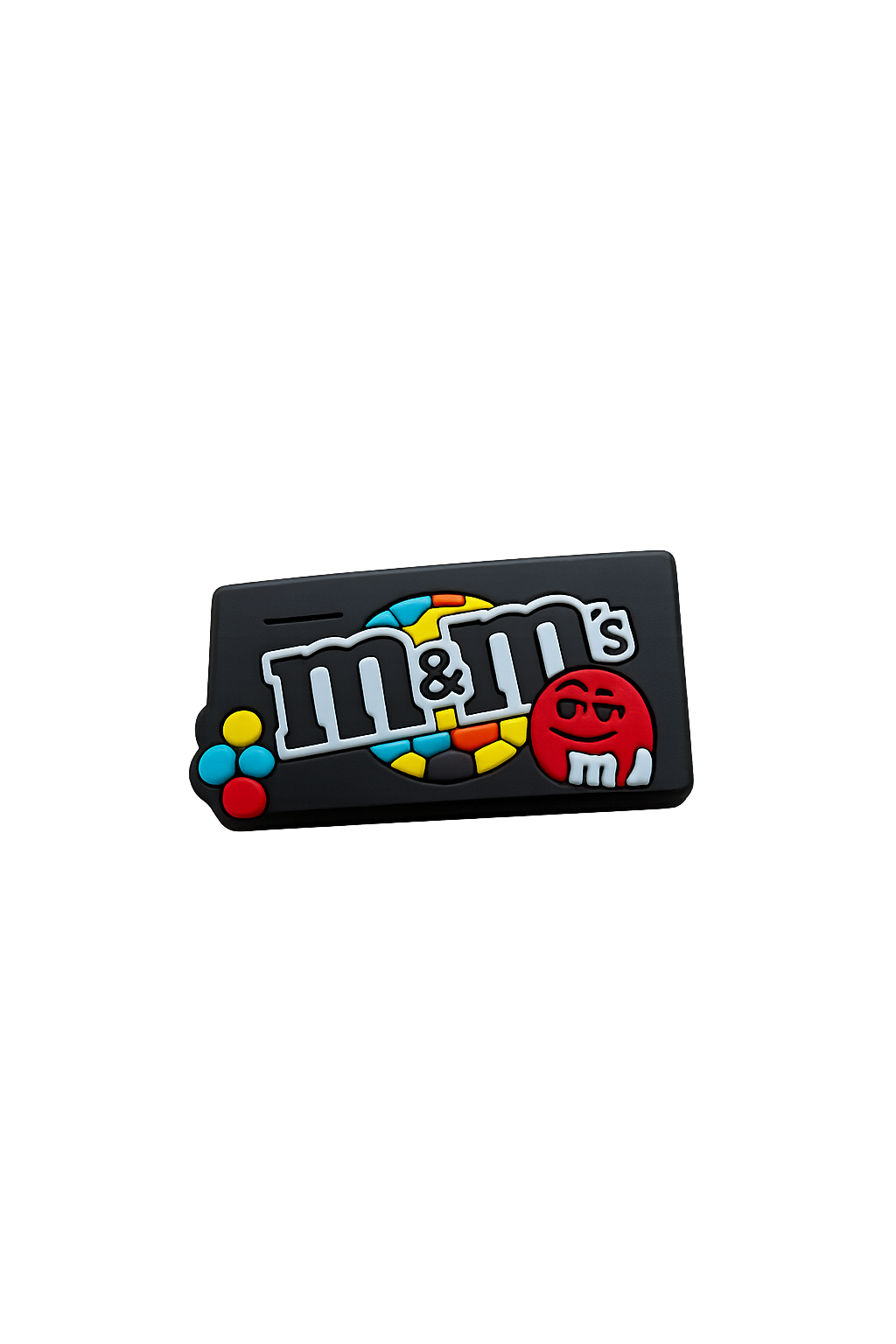 M&M's silicone chocolate candy bar, colorful and fun design, perfect for gifts or collectors.