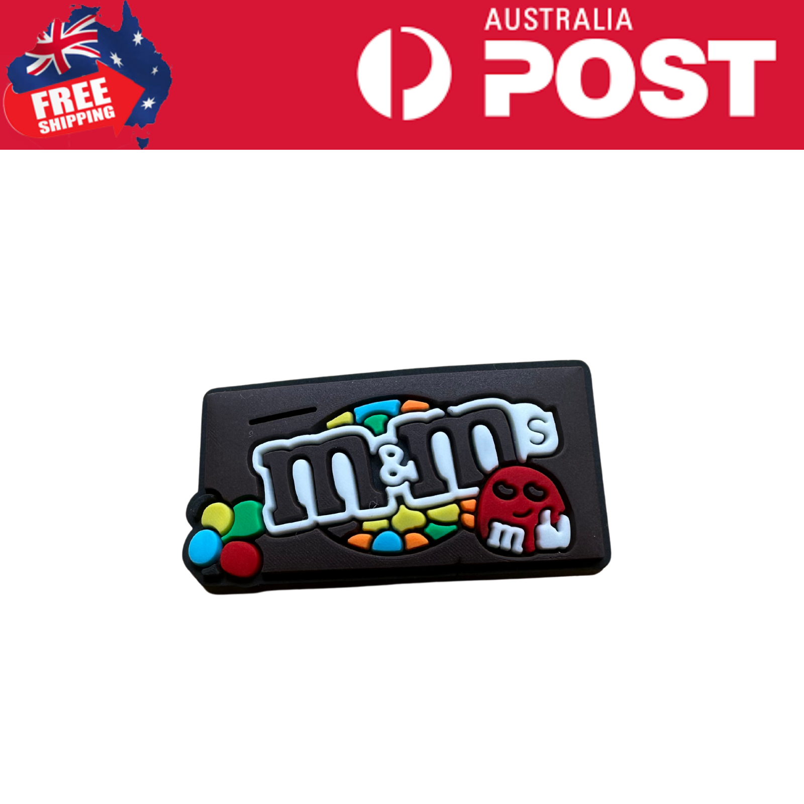 M&M's silicone chocolate candy bar, colorful and fun design, perfect for gifts or collectors.