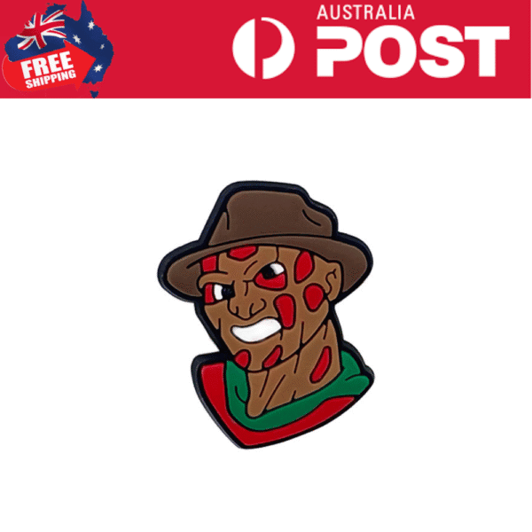 Cute cartoon chili pepper character wearing a brown hat and green scarf, with a playful expression.
