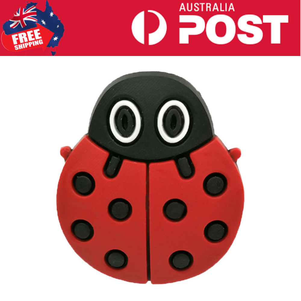 Ladybug USB flash drive, cute and compact storage device, ideal for data transfer and digital storage.