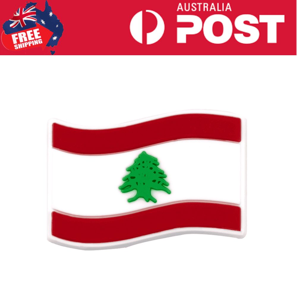 Flag of Lebanon enamel pin, green cedar tree, red and white stripes, Lebanese national symbolism, souvenir collectible, Lebanon flag accessory, Lebanese flag pin, patriotic accessory, Lebanon memorabilia, premium enamel craftsmanship.