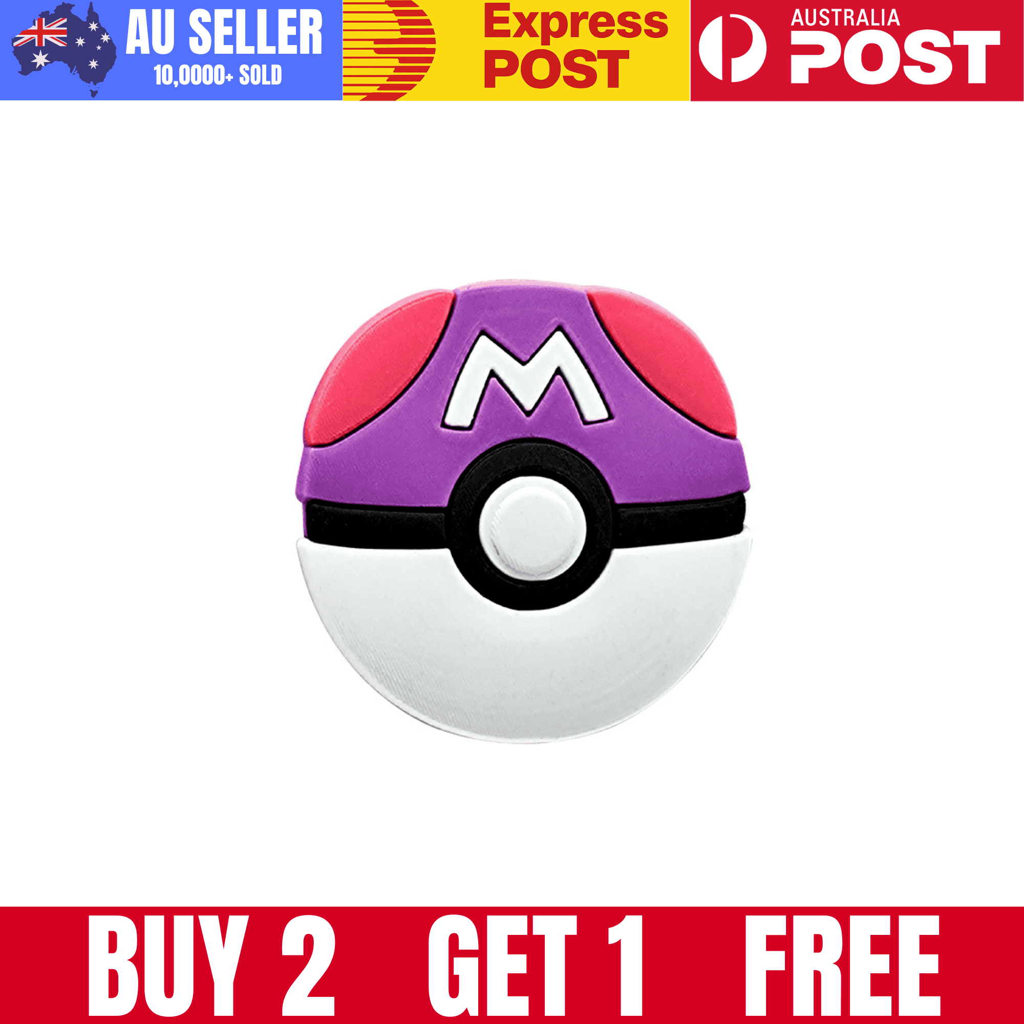 Colorful Mario-themed Pokémon ball stress reliever, perfect for fans and collectors.