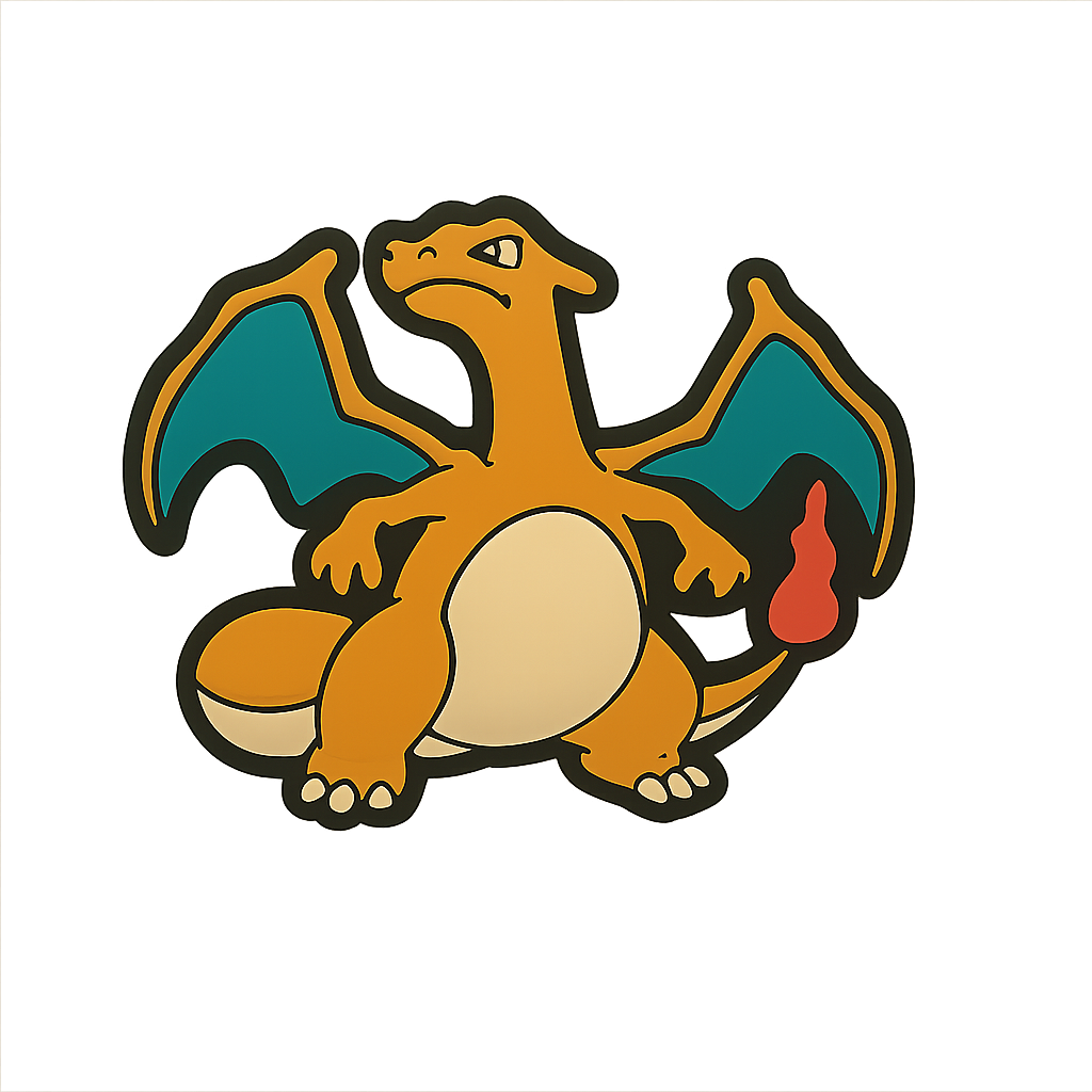 Dragon Pokémon enamel pin badge, collectible merchandise, perfect for fans, wearable accessory, mrcharms.com.au.