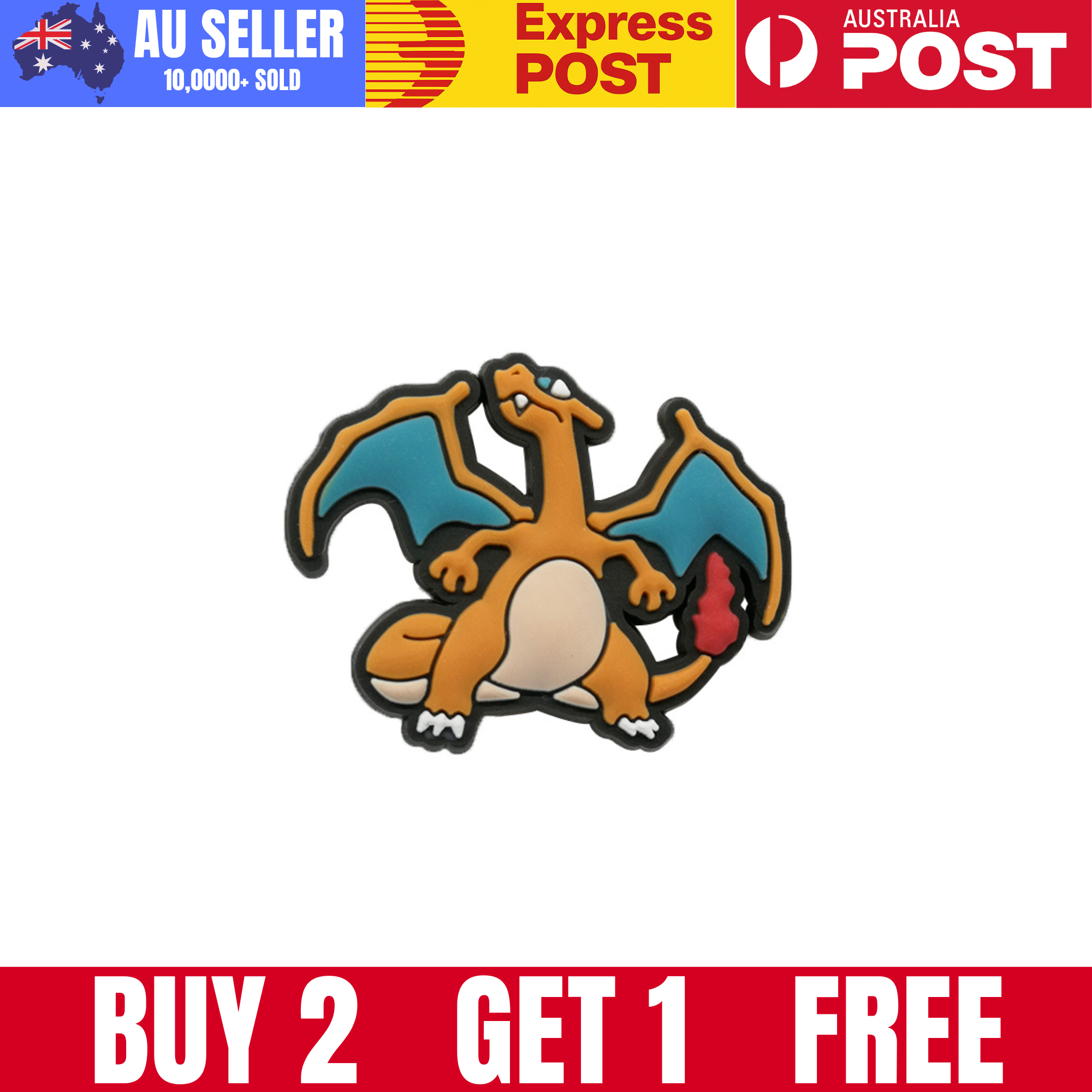 Dragon Pokémon enamel pin badge, collectible merchandise, perfect for fans, wearable accessory, mrcharms.com.au.
