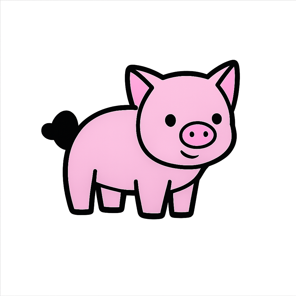 Cute pink pig LED pin badge, perfect for fashion accessories and collectibles.