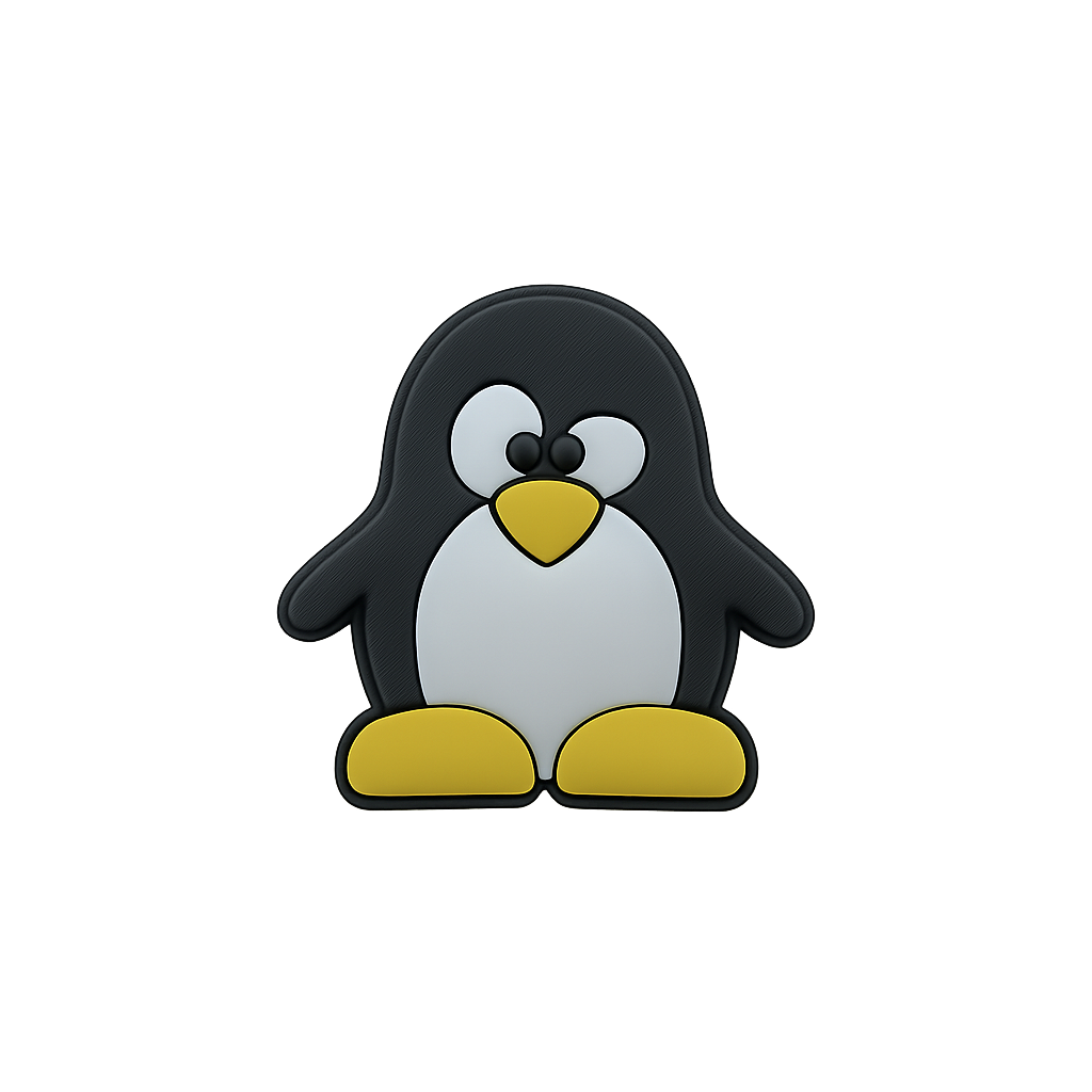 Cute penguin-shaped accessories for kids and adults.