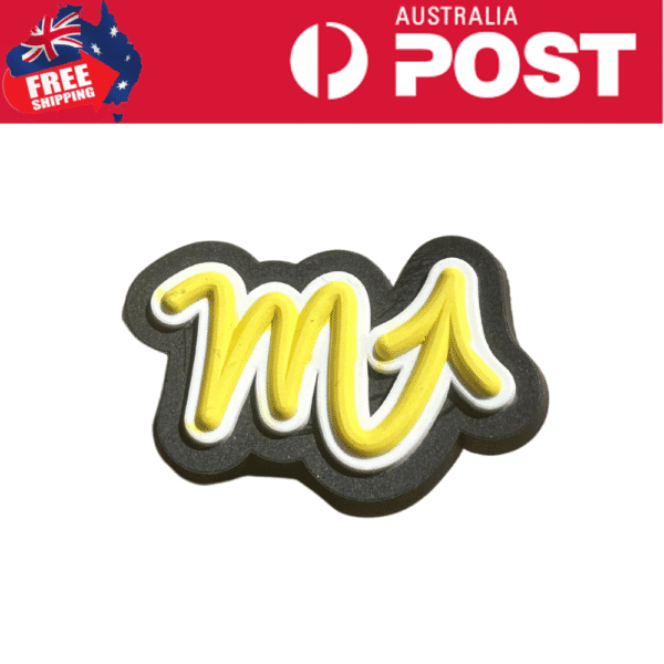 MS neon sign with black background, trendy home decor.