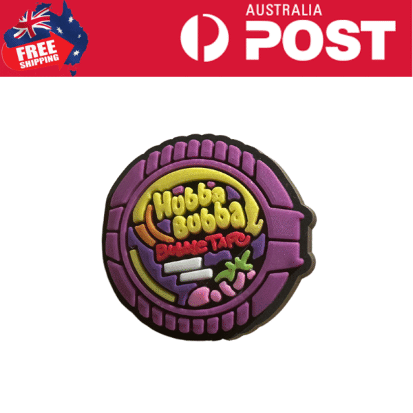 Hubbah Bubba bubble toy in colorful rubber design for kids and collectors.