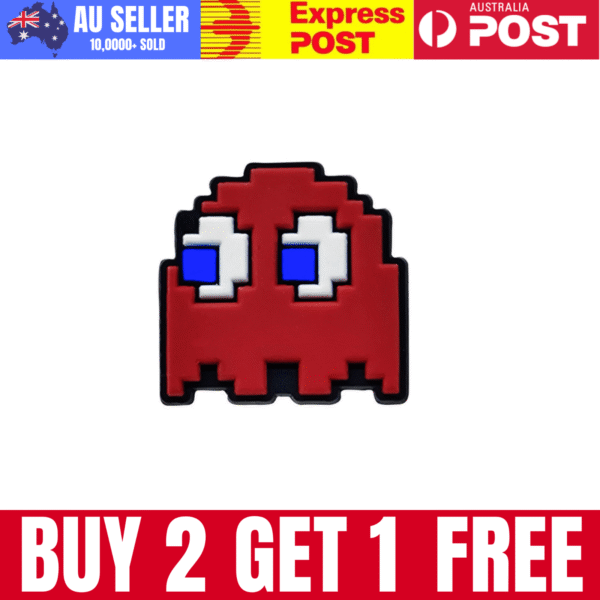 Pixel art Pac-Man character toy, retro gaming collectible, perfect for arcade game fans.