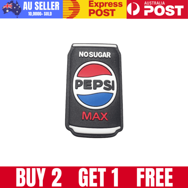 Pepsi Max No Sugar Drink Snack For Jibbitz-Crocs Charms