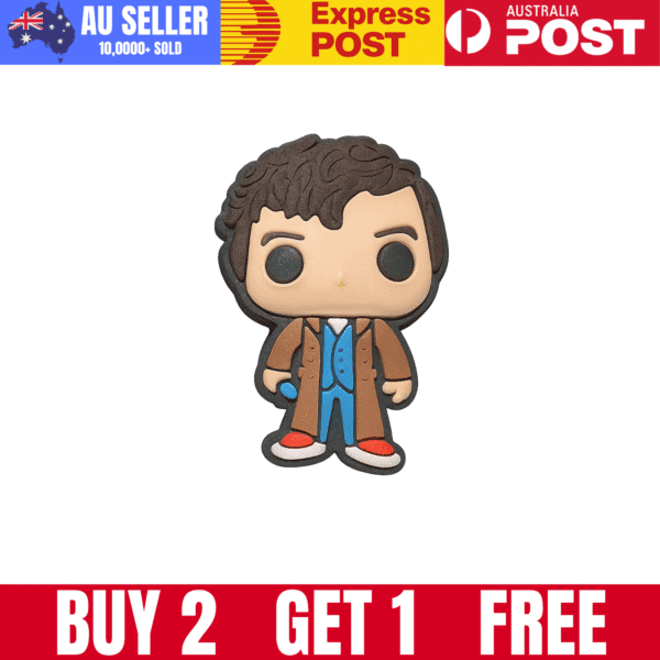 Cute doctor who figurine vinyl toy, ideal for medical fans and collectibles.