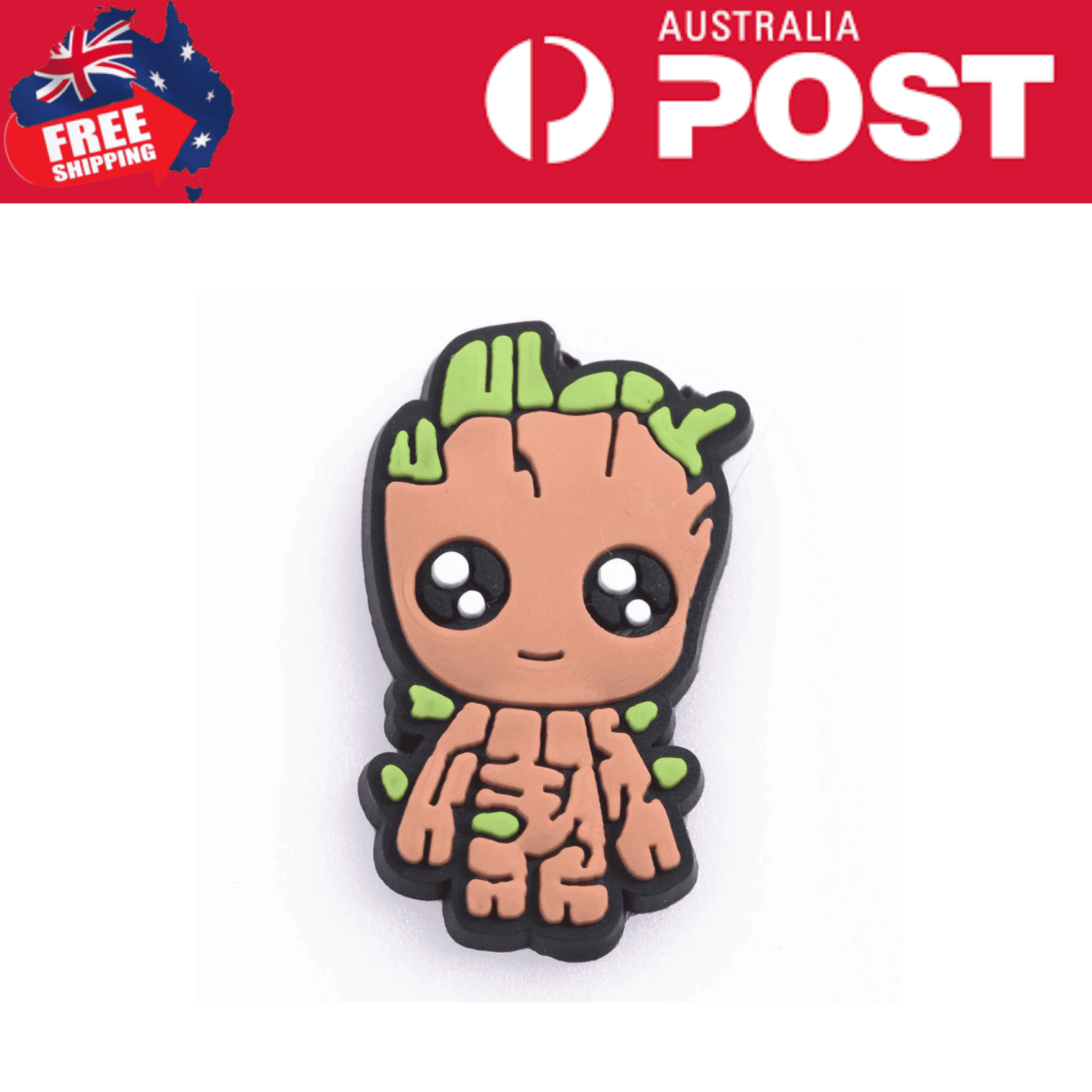 Colorful cute succulent plant silicone keychain with a chibi-style design for gardening lovers.