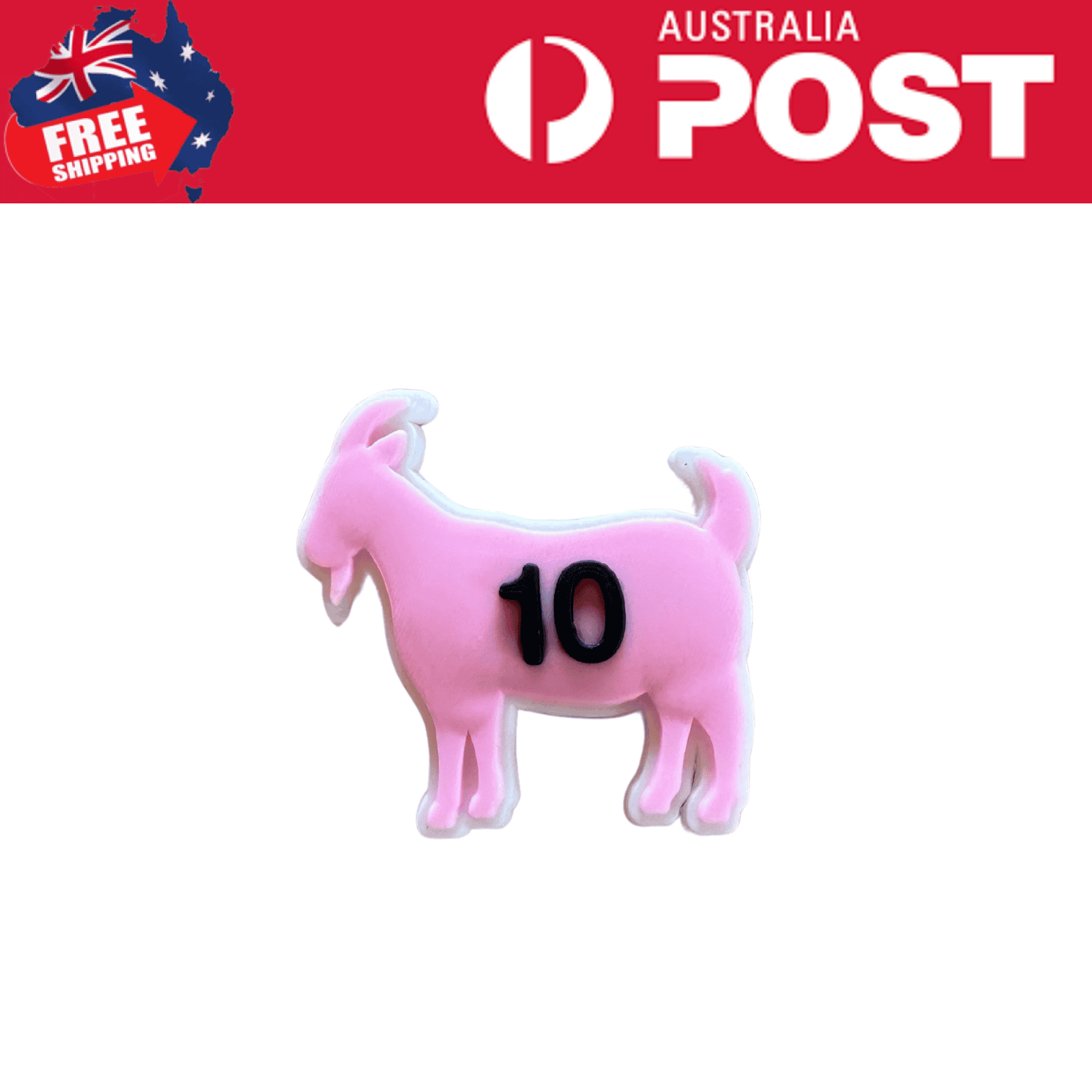 Pink dog-shaped cake with the number 10 on its side, ideal for birthday celebrations.