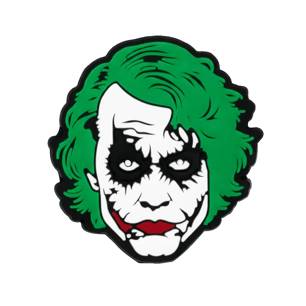 joker dark knight croc charm jibbitz shoe accessory