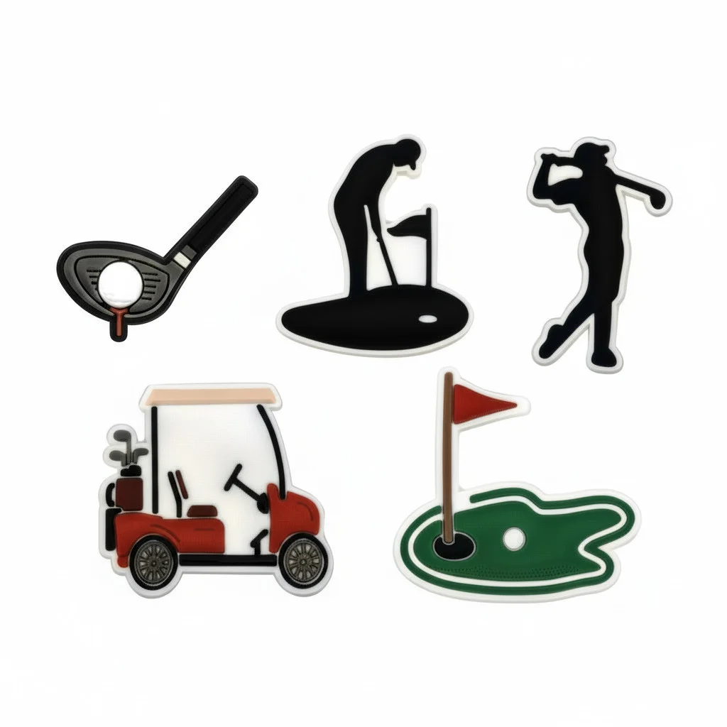 Golf Swing Jibbitz-Charms for Crocs