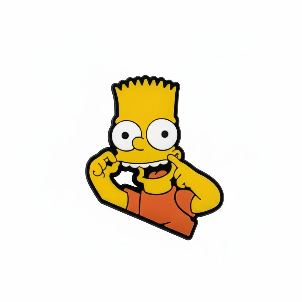 Bart Simpson Funny Jibbitz-Charms for Crocs