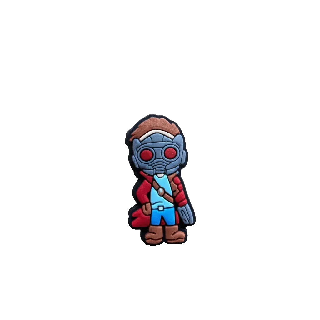 Star Lord Guardians Of The Galaxy S croc charm jibbitz shoe accessory
