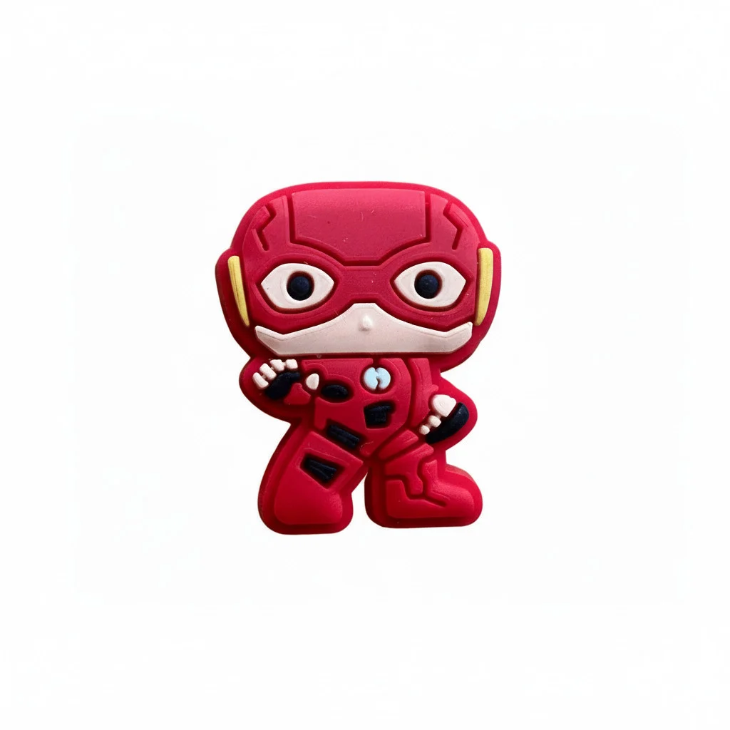 Flash Superhero Jibbitz-Charms for Crocs