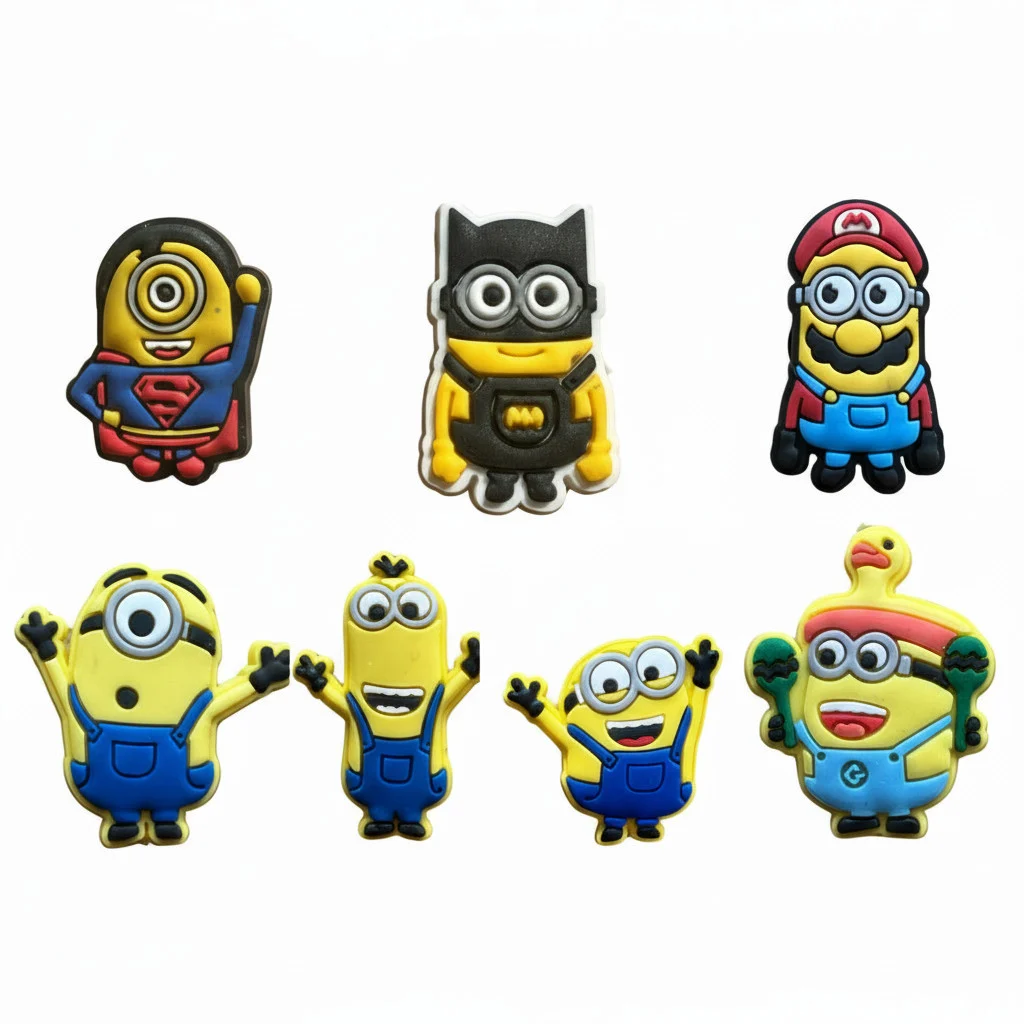 Collection Of Minion Inspired Jibbitz-Charms for Crocs