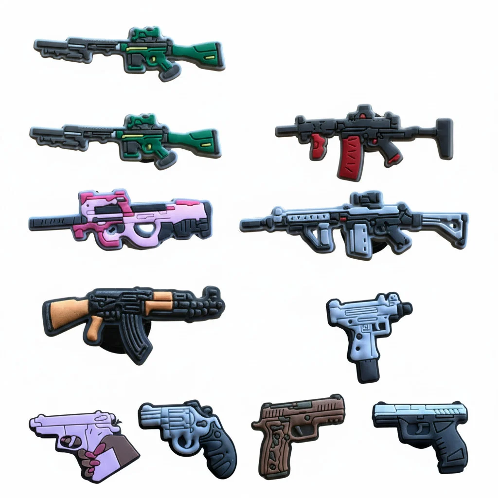 Toy Gun AR Pistol Jibbitz-Charms for Crocs