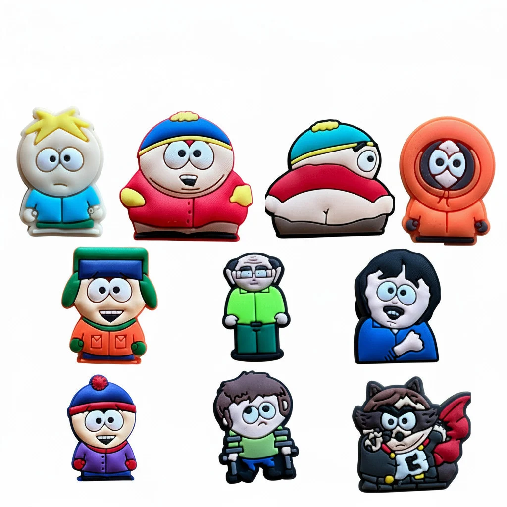 Collection of South Park Jibbitz-Charms for Crocs