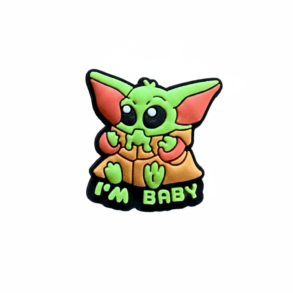 Baby Yoda "I'm Baby" Star Wars Jibbitz-Charms for Crocs
