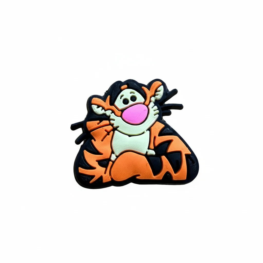 tigger winnie the pooh cartoon croc charm jibbitz shoe accessory