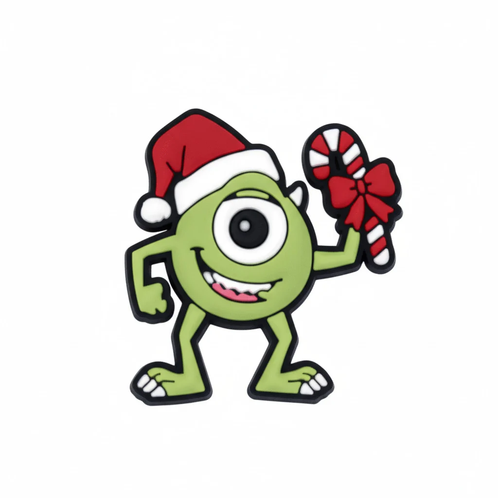 Christmas Mike Wazowski Cartoon Jibbitz-Charms for Crocs