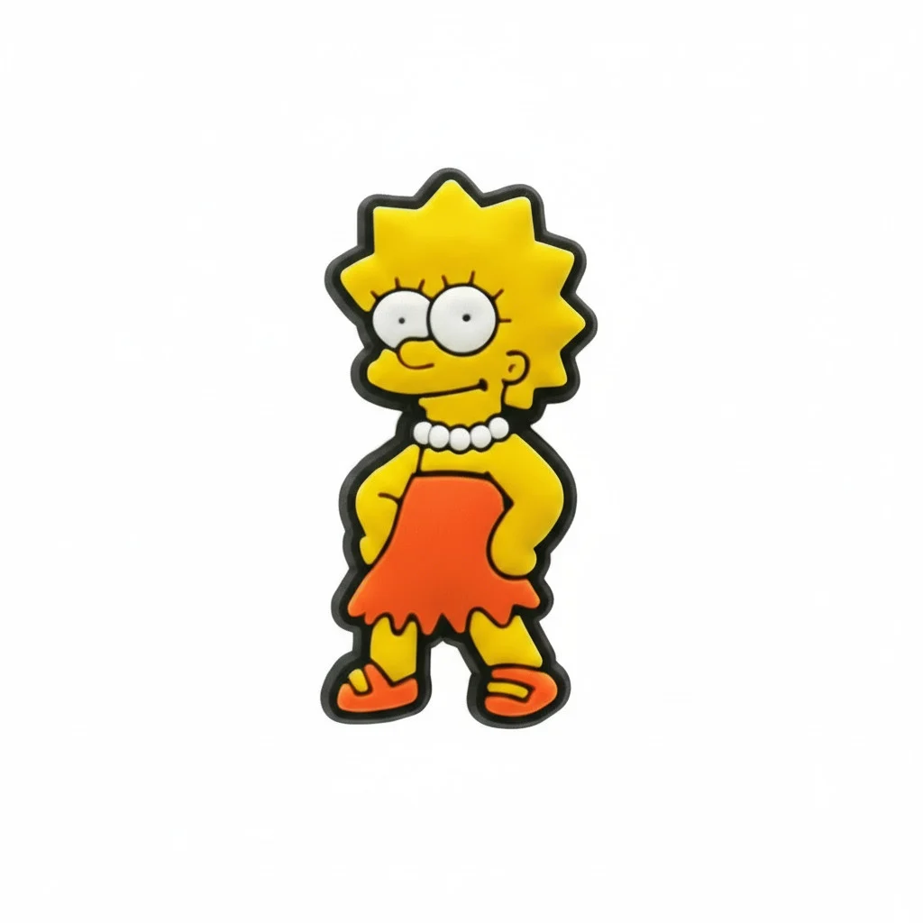 Lisa Simpson Cartoon Jibbitz-Charms for Crocs